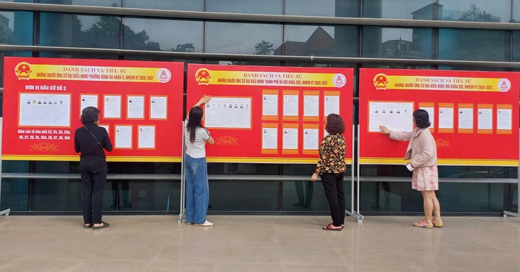 Phường Đống Đa hoàn thành niêm yết danh sách và tiểu sử những người ứng cử đại biểu Quốc hội và HĐND các cấp, nhiệm kỳ 2026 – 2031- Ảnh 17.