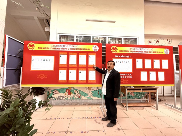 Phường Đống Đa hoàn thành niêm yết danh sách và tiểu sử những người ứng cử đại biểu Quốc hội và HĐND các cấp, nhiệm kỳ 2026 – 2031- Ảnh 5.