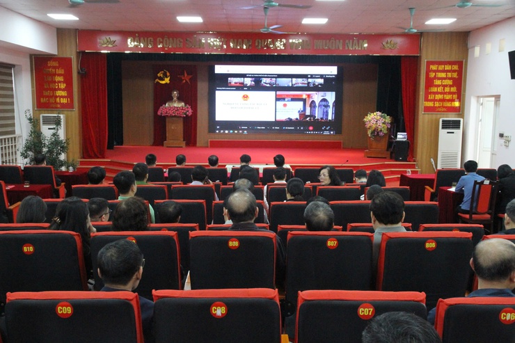 Phường Xuân Phương: Tập huấn nghiệp vụ về công tác bầu cử Đại biểu Quốc hội khoá XVI và đại biểu HĐND các cấp, nhiệm kỳ 2026-2031- Ảnh 2.