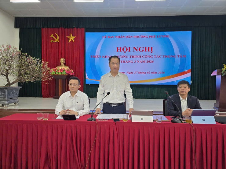 Phường Phú Lương triển khai chương trình công tác trọng tâm tháng 3/2026- Ảnh 5.