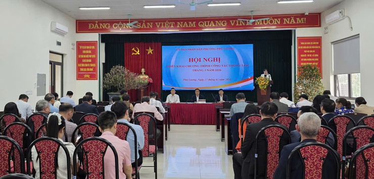Phường Phú Lương triển khai chương trình công tác trọng tâm tháng 3/2026- Ảnh 1.