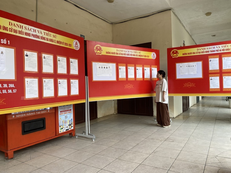 Phường Đống Đa hoàn thành niêm yết danh sách và tiểu sử những người ứng cử đại biểu Quốc hội và HĐND các cấp, nhiệm kỳ 2026 – 2031- Ảnh 22.