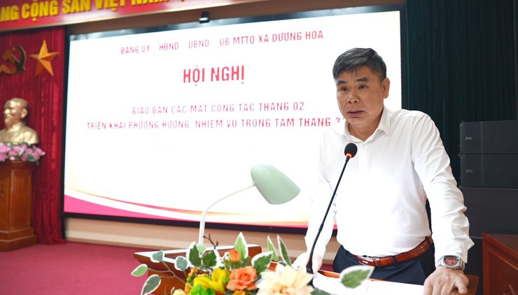 Hội nghị giao ban công tác tháng 02, triển khai phương hướng, nhiệm vụ trọng tâm tháng 3/2026 - Ảnh 5.