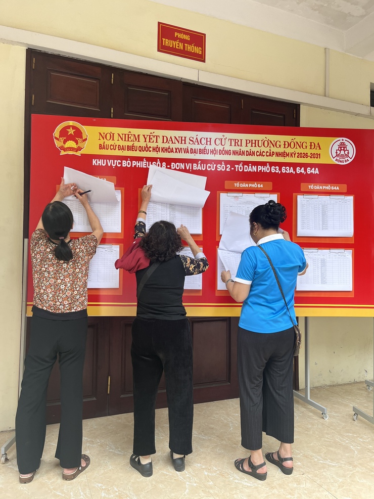 Phường Đống Đa hoàn thành niêm yết danh sách và tiểu sử những người ứng cử đại biểu Quốc hội và HĐND các cấp, nhiệm kỳ 2026 – 2031- Ảnh 13.