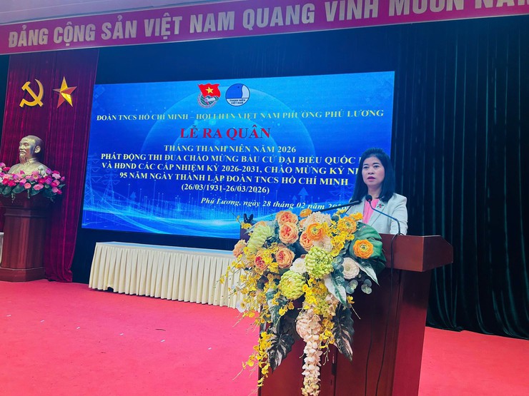Tuổi trẻ Phú Lương - Lễ ra quân tháng thanh niên 2026- Ảnh 3.