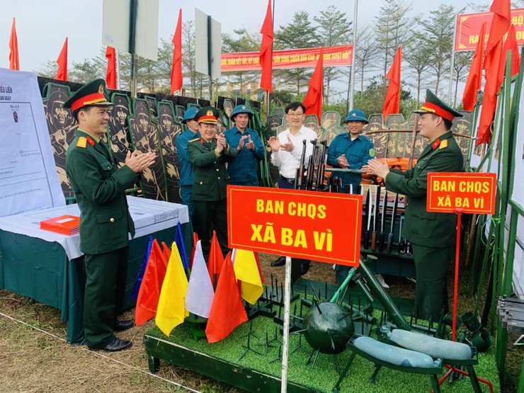 BAN CHQS XÃ BA VÌ TỔ CHỨC LỄ RA QUÂN HUẤN LUYỆN NĂM 2026, PHÁT ĐỘNG THI ĐUA CAO ĐIỂM "ĐOÀN KẾT, DÂN CHỦ, TRÁCH NHIỆM, HOÀN THÀNH XUẤT SẮC NHIỆM VỤ THAM GIA BẦU CỬ ĐBQH KHÓA XVI VÀ BẦU CỬ ĐẠI BIỂU HĐND CÁC CẤP NK 2026-2031"- Ảnh 2.