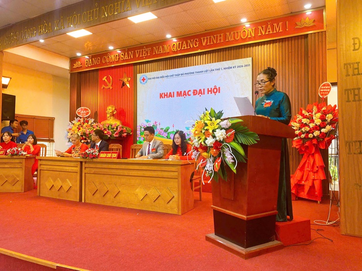 Đại hội Hội Chữ thập đỏ phường Thanh Liệt lần thứ I, nhiệm kỳ 2026–2031 thành công tốt đẹp- Ảnh 4.