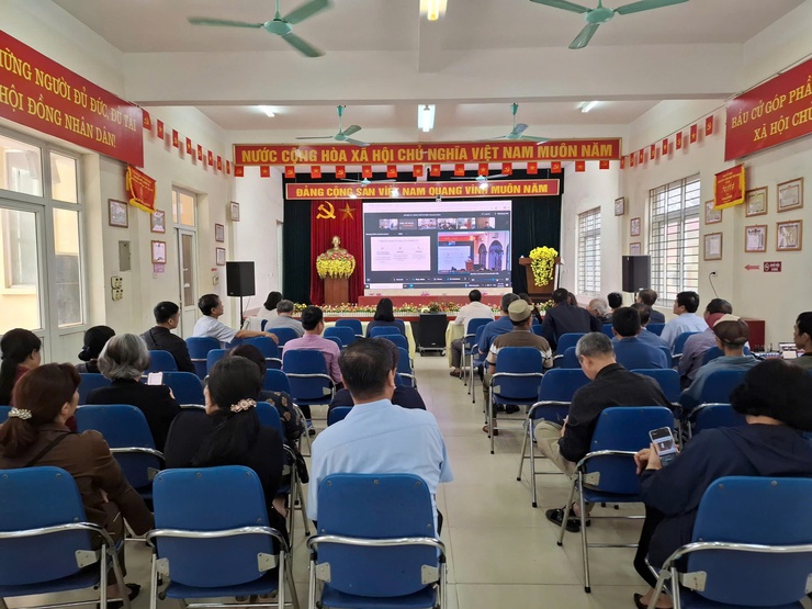 Phường Xuân Phương: Tập huấn nghiệp vụ về công tác bầu cử Đại biểu Quốc hội khoá XVI và đại biểu HĐND các cấp, nhiệm kỳ 2026-2031- Ảnh 4.