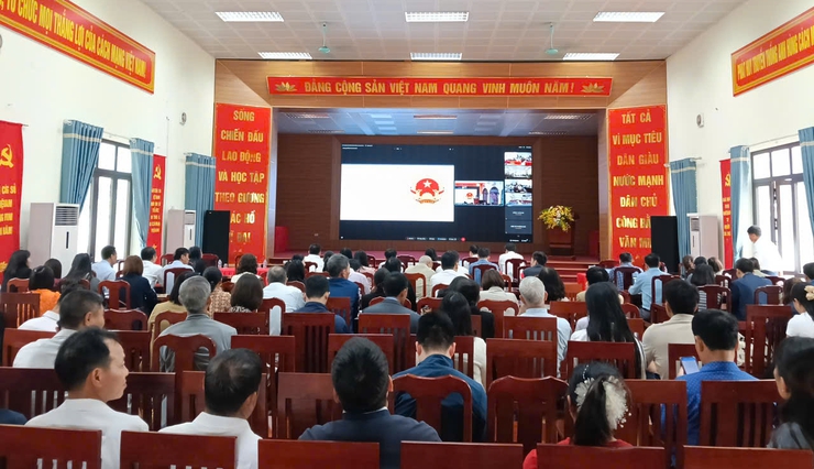 ỨNG HOÀ THAM DỰ HỘI NGHỊ TẬP HUẤN NGHIỆP VỤ CÔNG TÁC BẦU CỬ ĐẠI BIỂU QUỐC HỘI KHÓA XVI VÀ ĐẠI BIỂU HĐND CÁC CẤP NHIỆM KỲ 2026 – 2031- Ảnh 2.