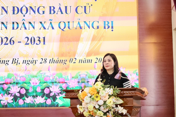 Mặt trận Tổ quốc Việt Nam xã Quảng Bị tổ chức Hội nghị triển khai kế hoạch tổ chức hội nghị tiếp xúc cử tri để người ứng cử đại biểu HĐND xã vận động bầu cử nhiệm kỳ 2026–2031- Ảnh 7.