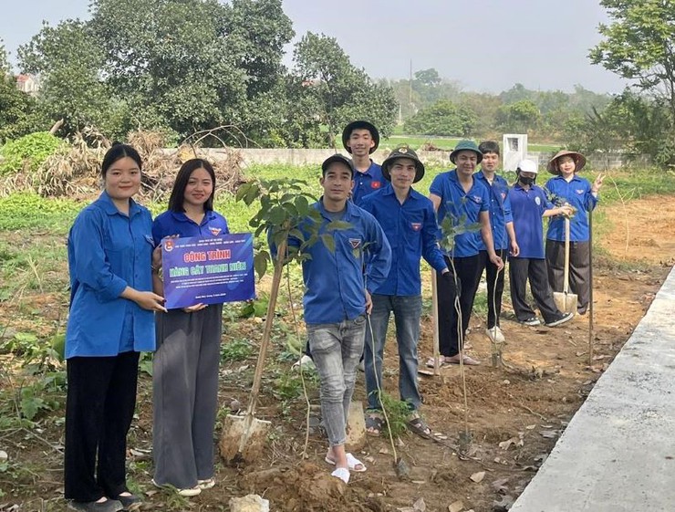 Tuổi trẻ Xuân Mai ra quân Tháng Thanh niên và phát động Tết trồng cây Xuân Bính Ngọ 2026- Ảnh 6.