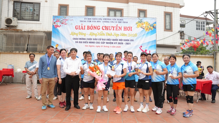 Yên Nghĩa tổ chức thành công Giải bóng chuyền hơi Mừng Xuân Bính Ngọ 2026; chào mừng cuộc Bầu cử đại biểu Quốc hội khóa XVI và HĐND các cấp nhiệm kỳ 2026 – 2031- Ảnh 5.