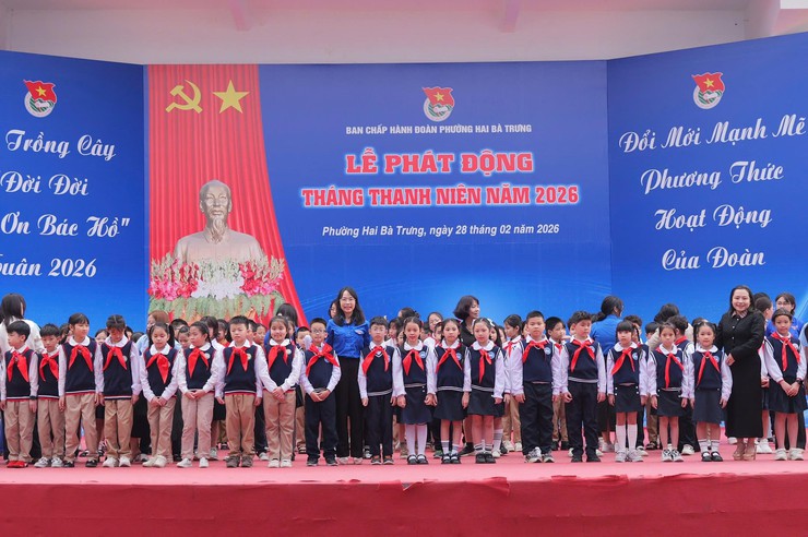 Phường Hai Bà Trưng phát động Tháng Thanh niên 2026: Khơi dậy khát vọng cống hiến của tuổi trẻ- Ảnh 2.