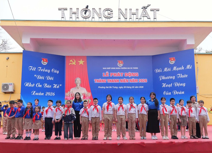 Phường Hai Bà Trưng phát động Tháng Thanh niên 2026: Khơi dậy khát vọng cống hiến của tuổi trẻ- Ảnh 3.