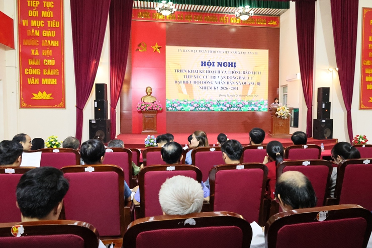 Mặt trận Tổ quốc Việt Nam xã Quảng Bị tổ chức Hội nghị triển khai kế hoạch tổ chức hội nghị tiếp xúc cử tri để người ứng cử đại biểu HĐND xã vận động bầu cử nhiệm kỳ 2026–2031- Ảnh 3.