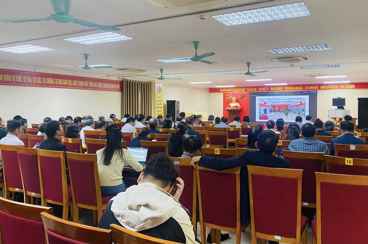 Phường Dương Nội tham dự tập huấn nghiệp vụ công tác bầu cử- Ảnh 1.