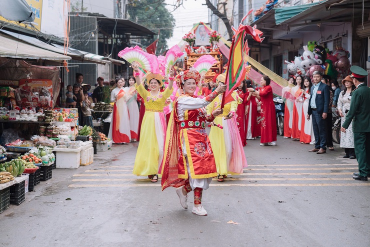 Nét đẹp truyền thống trong Lễ Hội mồng 10 tháng giêng của thôn Nội Xá- Ảnh 6.