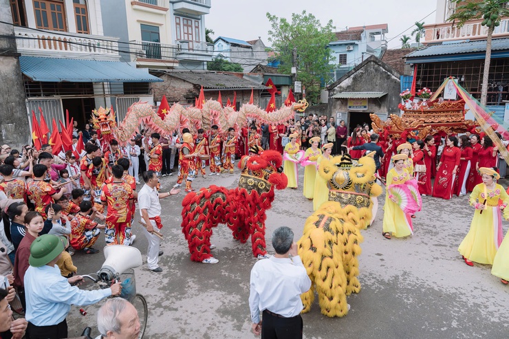 Nét đẹp truyền thống trong Lễ Hội mồng 10 tháng giêng của thôn Nội Xá- Ảnh 4.