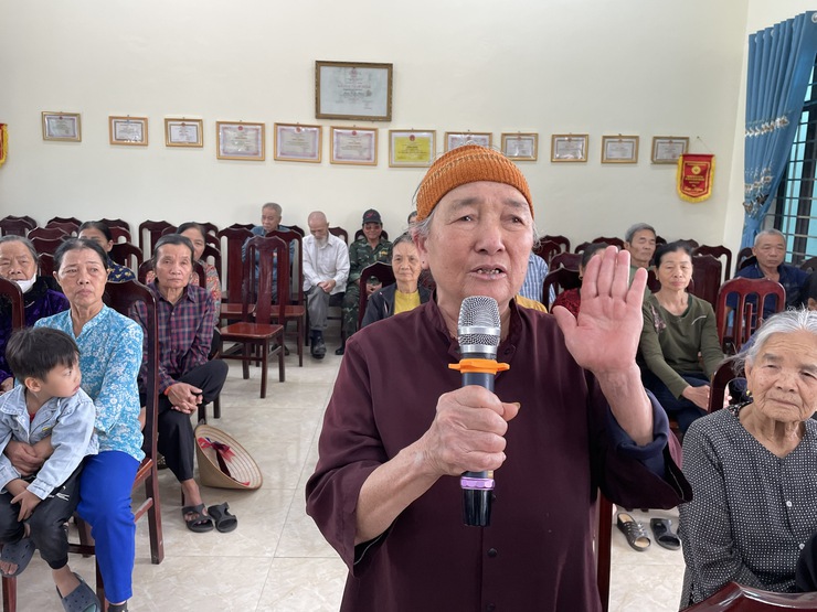 Phát huy dân chủ, trách nhiệm trong hội nghị tiếp xúc cử tri với người ứng cử đại biểu HĐND xã Hòa Xá- Ảnh 15.