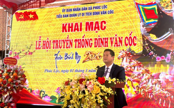 Đình Vân Cốc mở hội Xuân Bính Ngọ 2026: Giữ gìn và lan tỏa giá trị truyền thống- Ảnh 3.