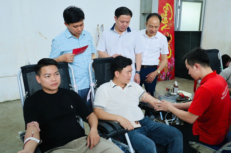 Sôi nổi Ngày hội hiến máu tình nguyện xã Phú Nghĩa năm 2026- Ảnh 14.