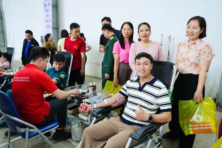 Sôi nổi Ngày hội hiến máu tình nguyện xã Phú Nghĩa năm 2026- Ảnh 20.
