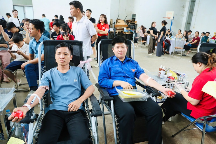 Sôi nổi Ngày hội hiến máu tình nguyện xã Phú Nghĩa năm 2026- Ảnh 21.