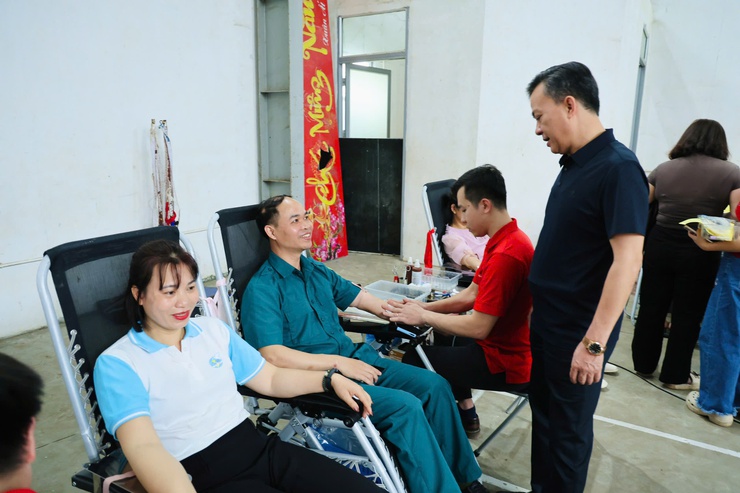 Sôi nổi Ngày hội hiến máu tình nguyện xã Phú Nghĩa năm 2026- Ảnh 30.