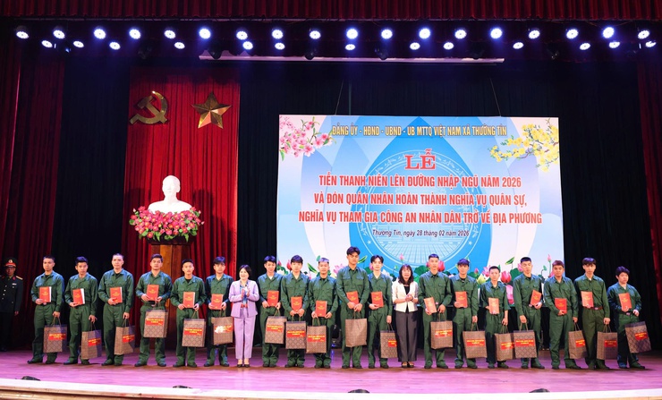 Thanh niên xã Thường Tín sẵn sàng lên đường nhập ngũ năm 2026- Ảnh 6.