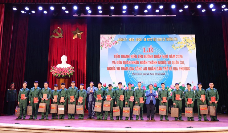 Thanh niên xã Thường Tín sẵn sàng lên đường nhập ngũ năm 2026- Ảnh 5.