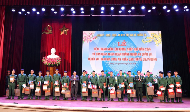 Thanh niên xã Thường Tín sẵn sàng lên đường nhập ngũ năm 2026- Ảnh 9.