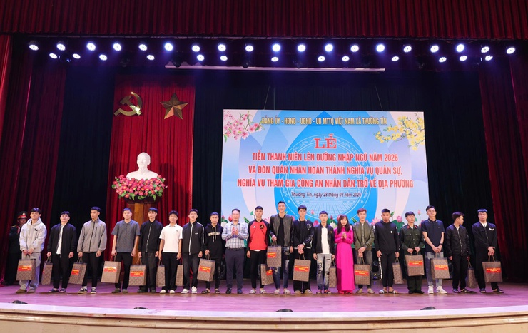 Thanh niên xã Thường Tín sẵn sàng lên đường nhập ngũ năm 2026- Ảnh 13.
