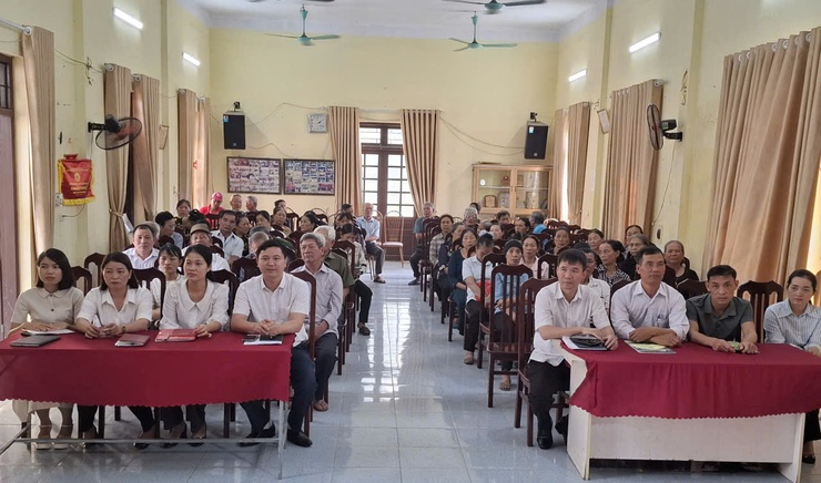 MTTQ VIỆT NAM XÃ HÒA XÁ TỔ CHỨC HỘI NGHỊ TIẾP XÚC CỬ TRI PHỤC VỤ VẬN ĐỘNG BẦU CỬ ĐẠI BIỂU HĐND XÃ KHÓA II, NHIỆM KỲ 2026–2031- Ảnh 10.