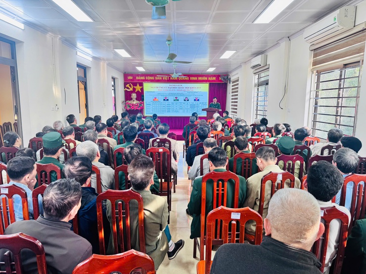 HỘI CỰU CHIẾN BINH XÃ HÁT MÔN TỔ CHỨC MẠN ĐÀM TIỂU SỬ NGƯỜI ỨNG CỬ ĐẠI BIỂU QUỐC HỘI KHÓA XVI VÀ HĐND CÁC CẤP, NHIỆM KỲ 2026 – 2031- Ảnh 6.