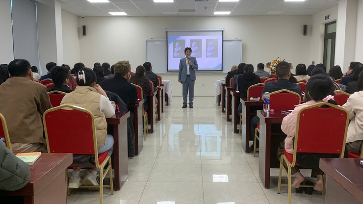 Trung tâm Chính trị phường Tây Tựu khai giảng bồi dưỡng lý luận chính trị cho các đồng chí là đảng viên mới- Ảnh 3.