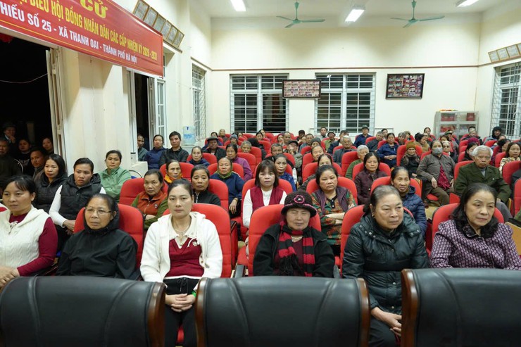 Cử tri thôn Quang Trung gặp gỡ các ứng cử viên đại biểu HĐND xã nhiệm kỳ 2026 – 2031- Ảnh 2.