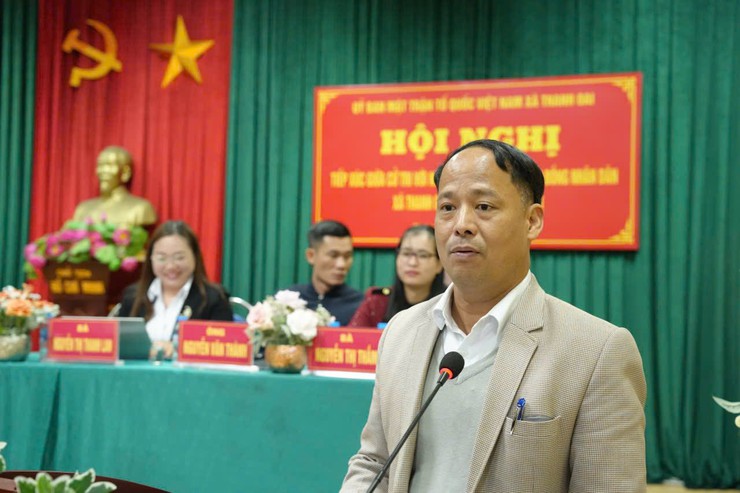 Cử tri thôn Quang Trung gặp gỡ các ứng cử viên đại biểu HĐND xã nhiệm kỳ 2026 – 2031- Ảnh 3.