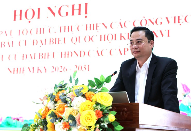 Xã Tam Hưng tập huấn nghiệp vụ công tác bầu cử- Ảnh 5.