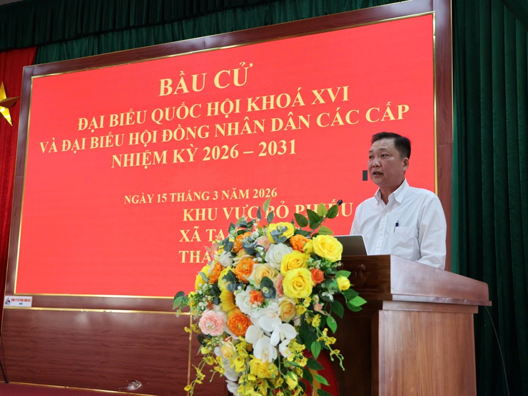 Xã Tam Hưng tập huấn nghiệp vụ công tác bầu cử- Ảnh 6.