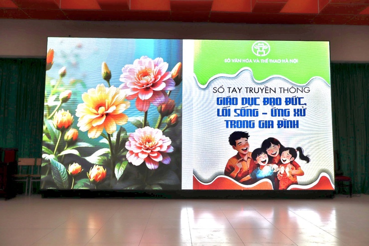 Trường THCS Quang Trung thực hiện chuyên đề truyền thông về "Giáo dục lối sống- ứng xử trong gia đình"- Ảnh 3.