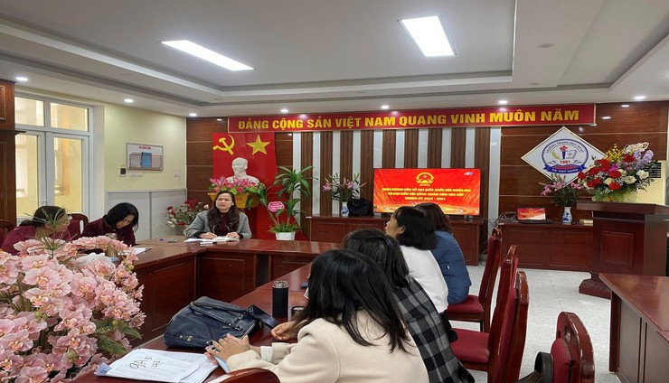 Ngành Giáo dục xã Phú Xuyên đẩy mạnh tuyên truyền, lan tỏa ý nghĩa ngày bầu cử đại biểu Quốc hội và HĐND các cấp nhiệm kỳ 2026-2031- Ảnh 2.