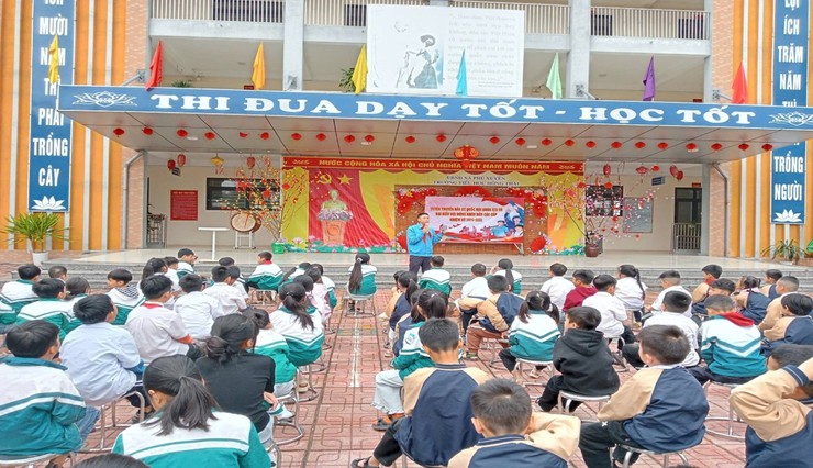 Ngành Giáo dục xã Phú Xuyên đẩy mạnh tuyên truyền, lan tỏa ý nghĩa ngày bầu cử đại biểu Quốc hội và HĐND các cấp nhiệm kỳ 2026-2031- Ảnh 6.