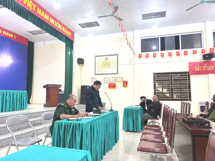 Hội Cựu chiến binh xã Vĩnh Thanh tổ chức mạn đàm tiểu sử các ứng cử viên đại biểu Quốc hội và HĐND các cấp- Ảnh 5.