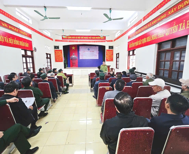 Hội Cựu chiến binh xã Vĩnh Thanh tổ chức mạn đàm tiểu sử các ứng cử viên đại biểu Quốc hội và HĐND các cấp- Ảnh 6.