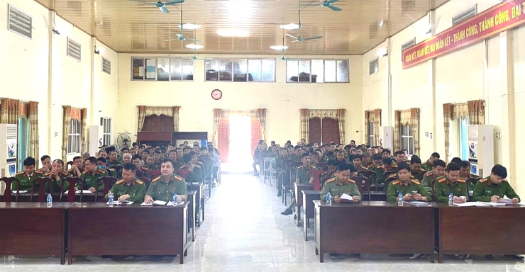 CÔNG AN XÃ ỨNG HÒA TRIỂN KHAI PHƯƠNG ÁN BẢO ĐẢM ANTT, PCCC PHỤC VỤ BẦU CỬ QUỐC HỘI VÀ HĐND CÁC CẤP NHIỆM KỲ 2026 – 2031.- Ảnh 1.