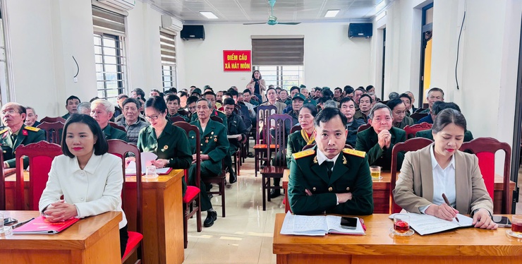 HỘI CỰU CHIẾN BINH XÃ HÁT MÔN TỔ CHỨC MẠN ĐÀM TIỂU SỬ NGƯỜI ỨNG CỬ ĐẠI BIỂU QUỐC HỘI KHÓA XVI VÀ HĐND CÁC CẤP, NHIỆM KỲ 2026 – 2031- Ảnh 3.