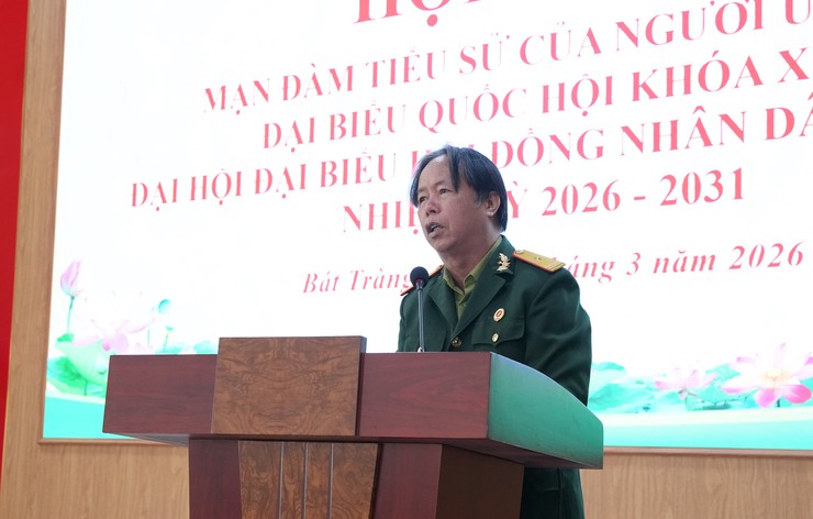 Hội Cựu chiến binh xã Bát Tràng mạn đàm tiểu sử người ứng cử đại biểu Quốc hội khoá XVI và đại biểu HĐND các cấp nhiệm kỳ 2026 - 2031- Ảnh 6.