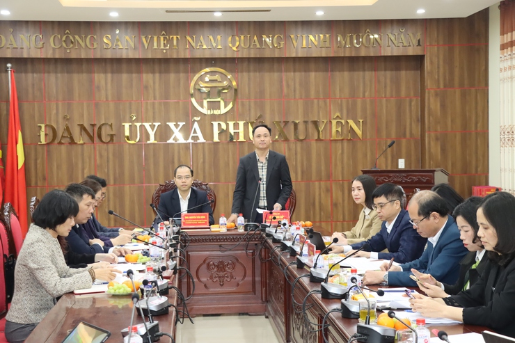 Đoàn kiểm tra, giám sát số 08 của Uỷ ban MTTQ Việt Nam TP Hà Nội về kiểm tra, giám sát công tác bầu cử- Ảnh 2.