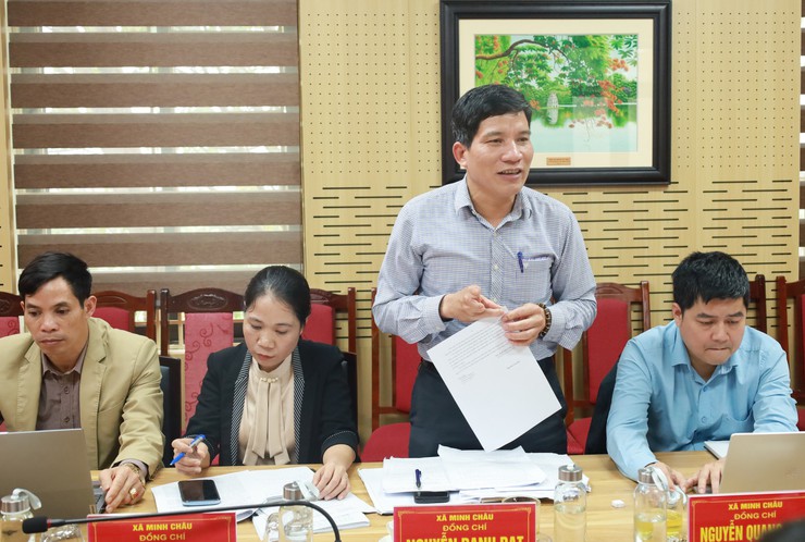 Hội nghị lần thứ Bảy – Ban Chấp hành Đảng bộ xã Minh Châu khóa I quyết nghị nhiều nội dung quan trọng- Ảnh 5. Hội nghị lần thứ Bảy – Ban Chấp hành Đảng bộ xã Minh Châu khóa I quyết nghị nhiều nội dung quan trọng- Ảnh 5.