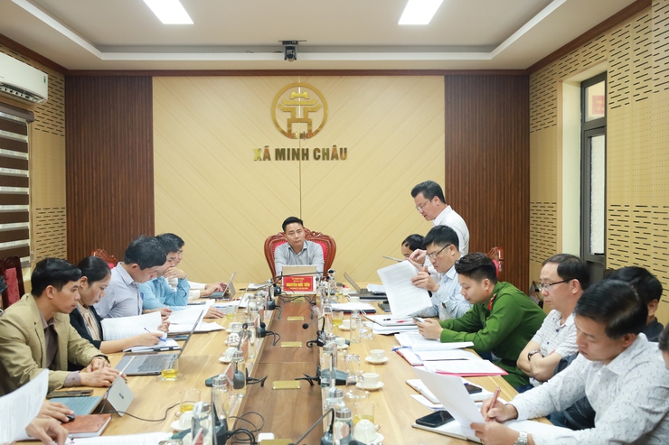 Hội nghị lần thứ Bảy – Ban Chấp hành Đảng bộ xã Minh Châu khóa I quyết nghị nhiều nội dung quan trọng- Ảnh 3.